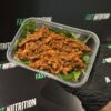 Healthy chicken meal prep with fresh vegetables, perfect for fitness and nutrition goals.